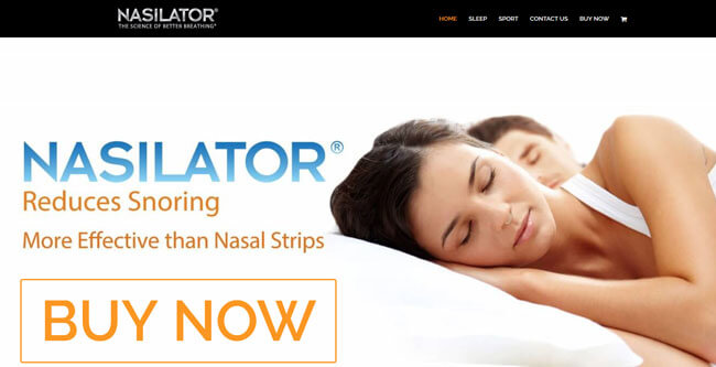 Nasilator homepage